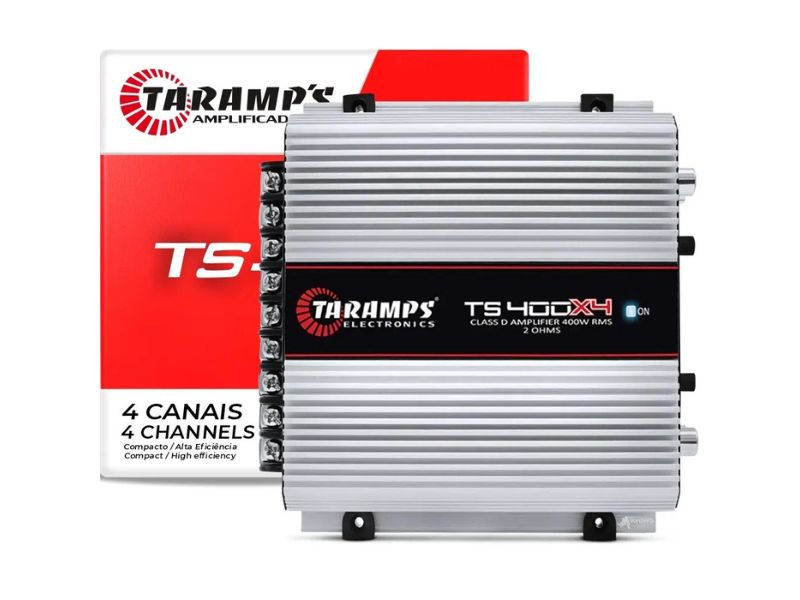 Amplificador Taramps TS-400X4 Amplificador Taramps TS-400X4